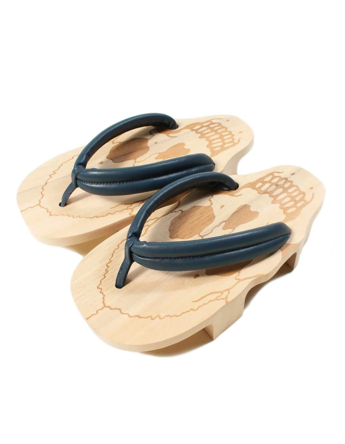 PerthSanta シークレット NAGOYA KUNIYOSHI GETA - NAVY | Prospective Flow | Japanese Fashion for